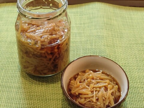 家でも作れる♡えのきなめ茸